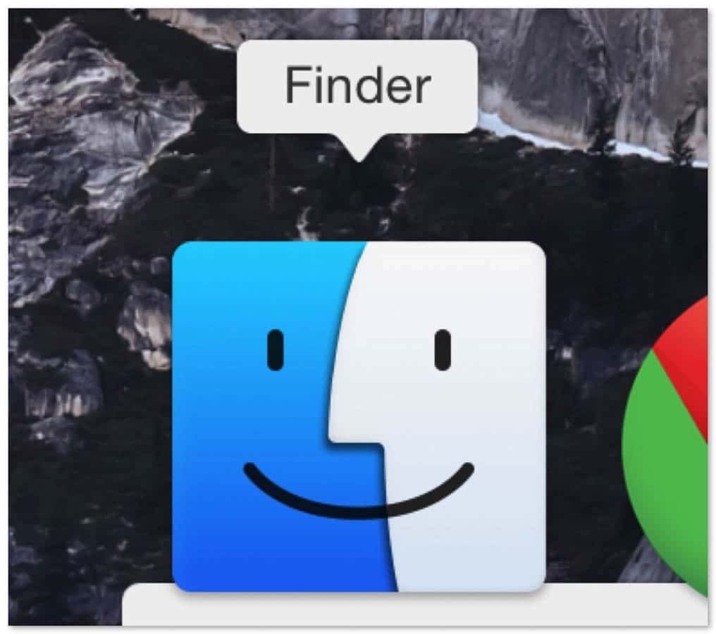 Mac finder configuration title