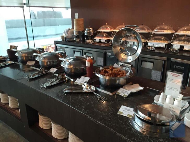 韓国インチョン空港ラウンジのご飯