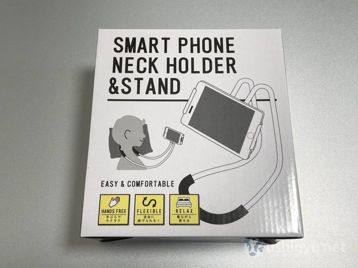 「SMART PHONE NECK HOLDER & STAND」と記載された製品