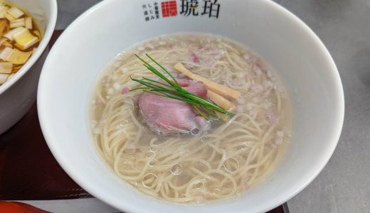 「宍道湖しじみ中華蕎麦 琥珀」がららぽーと福岡で食べられる！しじみの旨味だけを凝縮した味わい深い