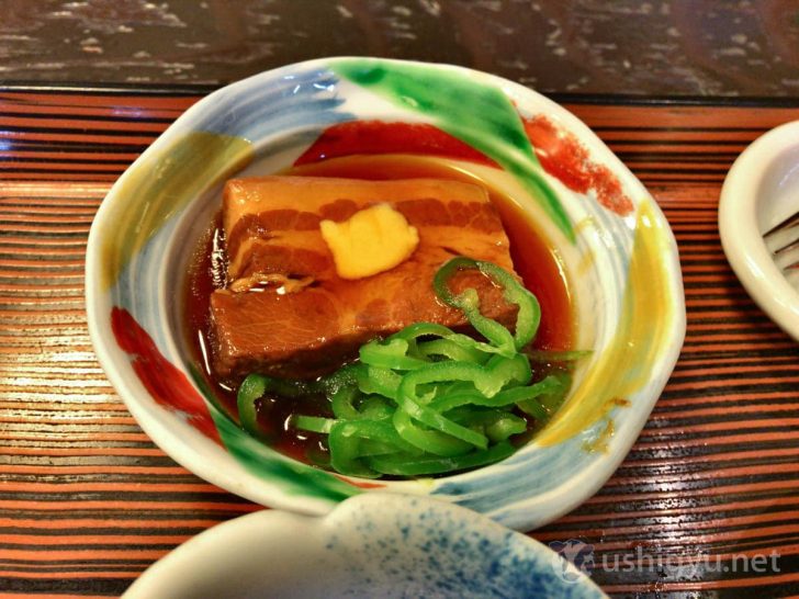 長崎の中華料理店でもよくある名物、角煮