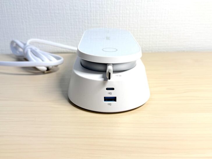 USB-Cケーブル×2・USB-Cポート×1・USB-Aポート×1