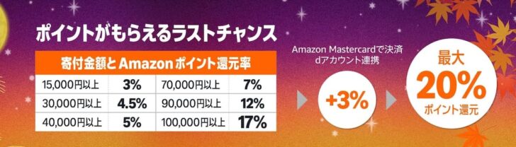 Amazonふるさと納税のキャンペーン