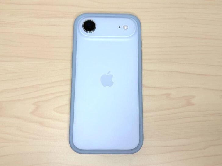 iPhone Airに純正バンパーを装着