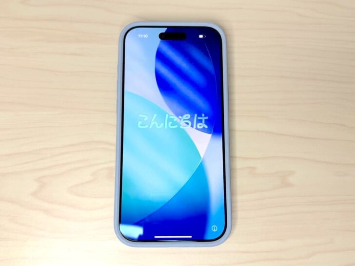 iPhone Airに純正バンパーを装着