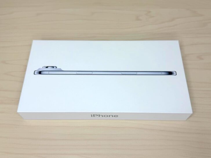 iPhone Airのパッケージ