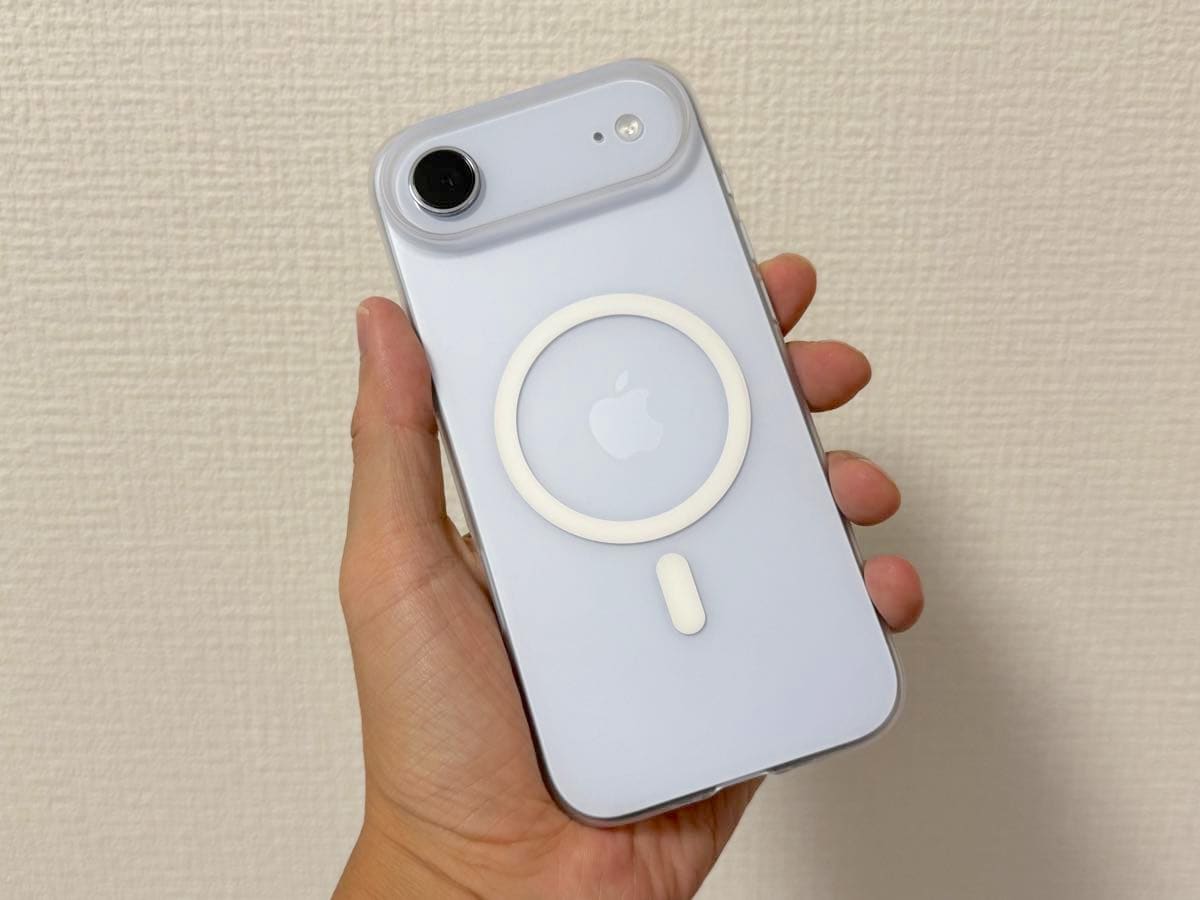 iPhone Air用の薄型軽量ケース「シルキーアーマー」