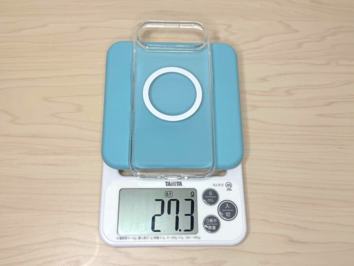 Turtleの重さは27.3g