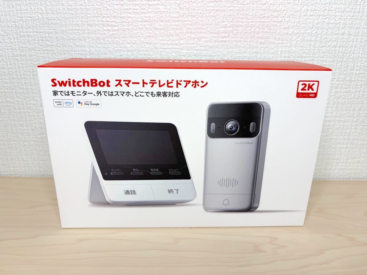 SwitchBot スマートテレビドアホンのパッケージ