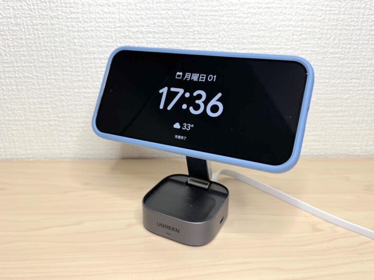 ケース未装着時と同じようにPixelsnap（MagSafe）対応製品が使える