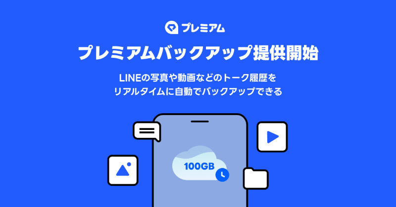LINEプレミアムバックアップなら、iPhoneとAndroid間でもトーク履歴やデータを完全移行できる