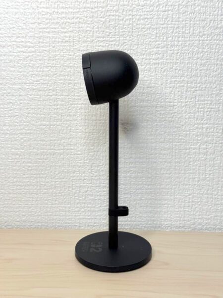 下10度までは首振りが可能