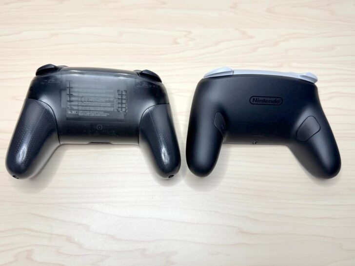 グリップ部分に継ぎ目がなくなったプロコン2