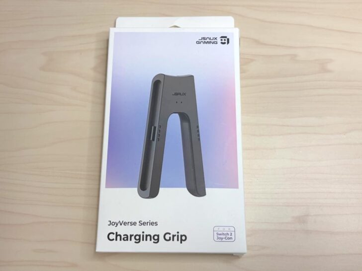 JSAUX 充電グリップのパッケージ