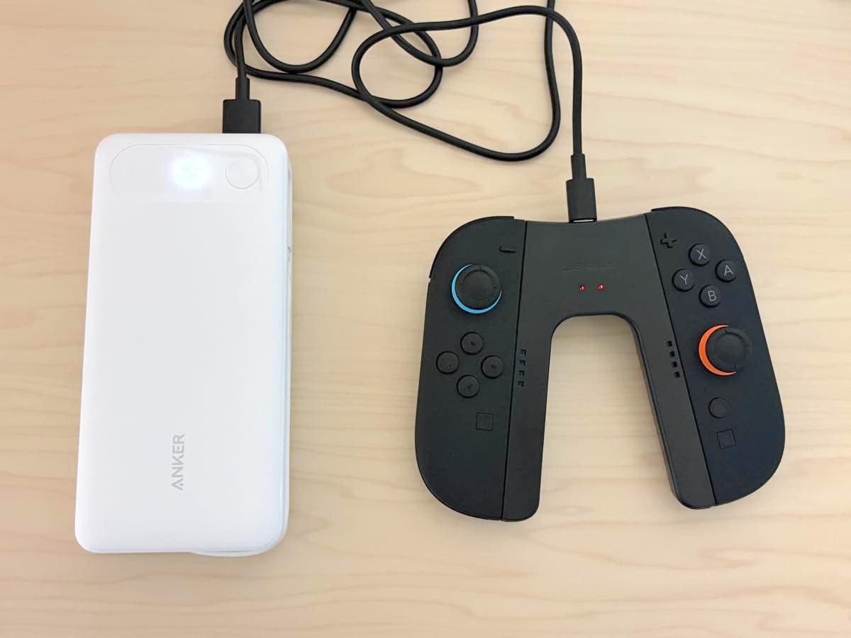 JSAUX充電グリップをレビュー