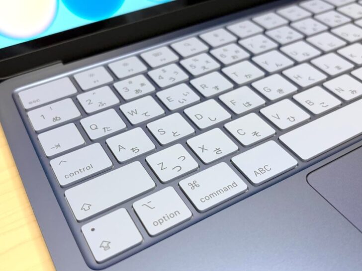 MacBook Neoのキーボード