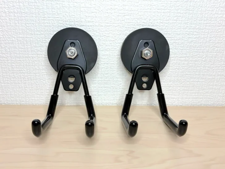 マグネット式ダブルフック
