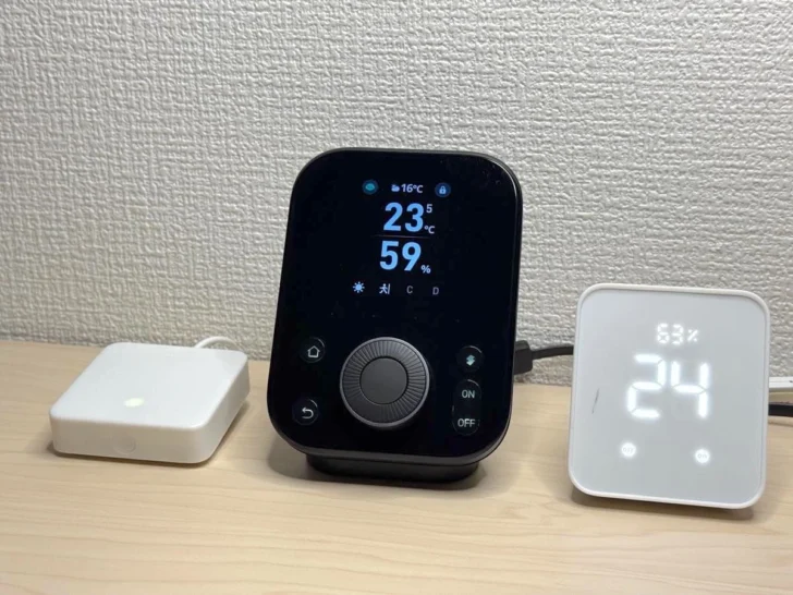 SwitchBotハブシリーズ（左からハブミニ、ハブ3、ハブ2）