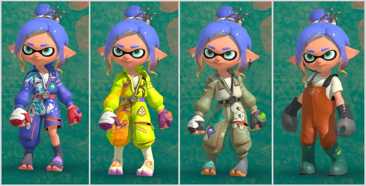 スプラトゥーン レイダースのamiiboで手に入るギア全4種を紹介