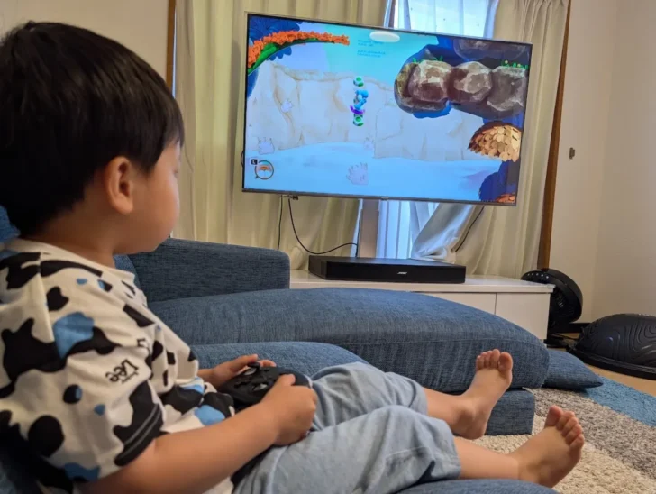 立派なゲーム好きに育っている我が息子